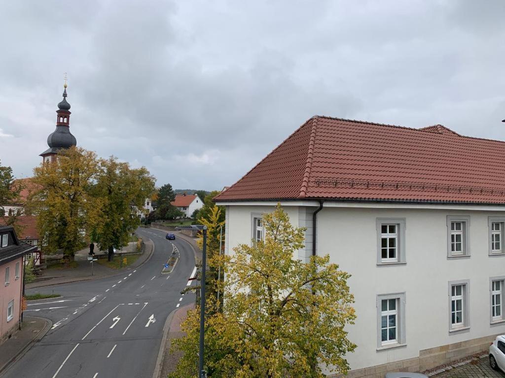 Pension Am Amtsgericht Eiterfeld Esterno foto